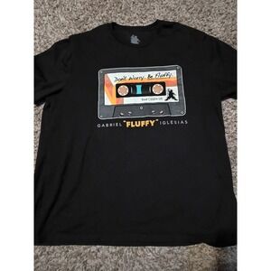 Gabriel Iglesias Fluffy Tour 2024 2025 Cassette Tape Graphic T-Shirt Mens XL